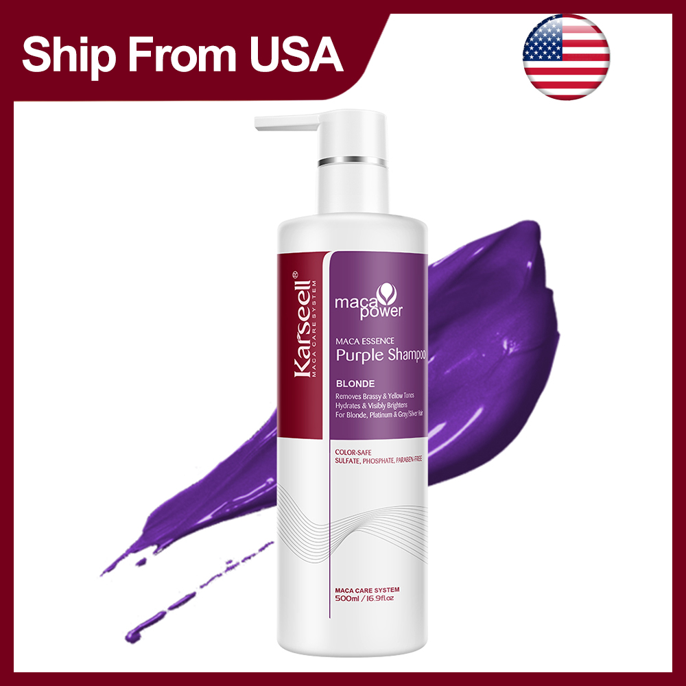 Purple Toning Shampoo - Shampoo viola Karseell da 500 ml