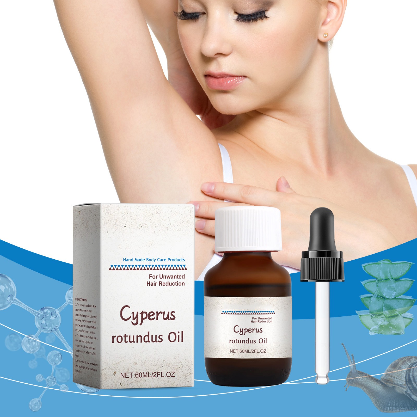 House Hair Care - Cyperus Rotundus depilazione olio per la