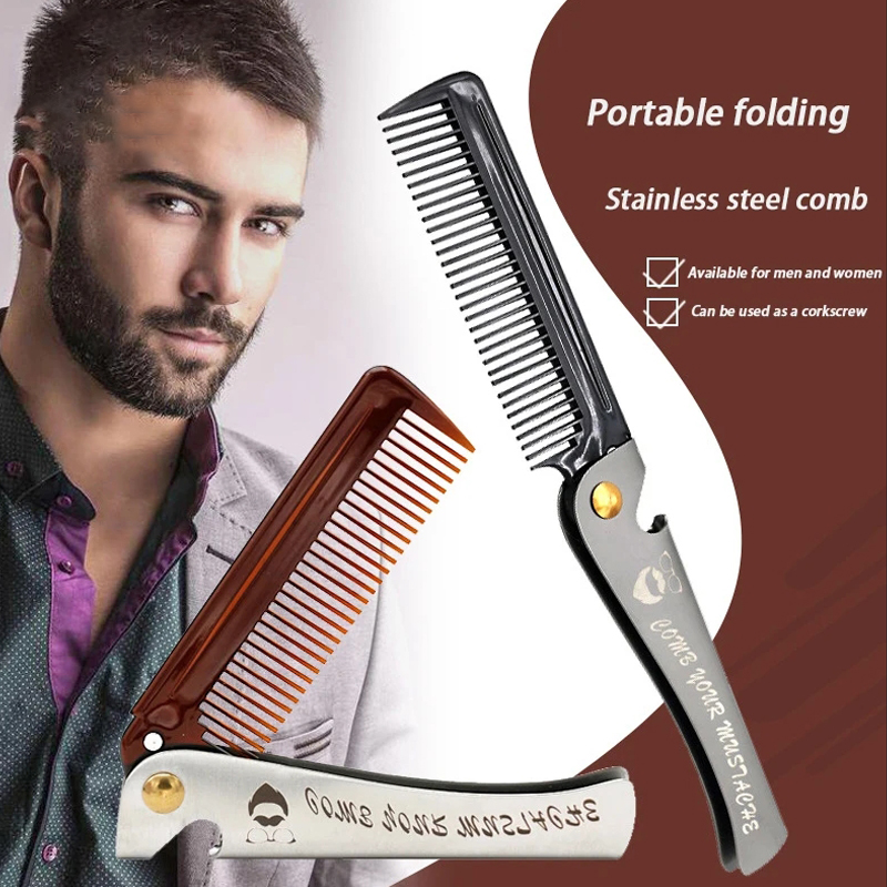 Hair Care China - Pettine portatile pieghevole da 1 pezzo: