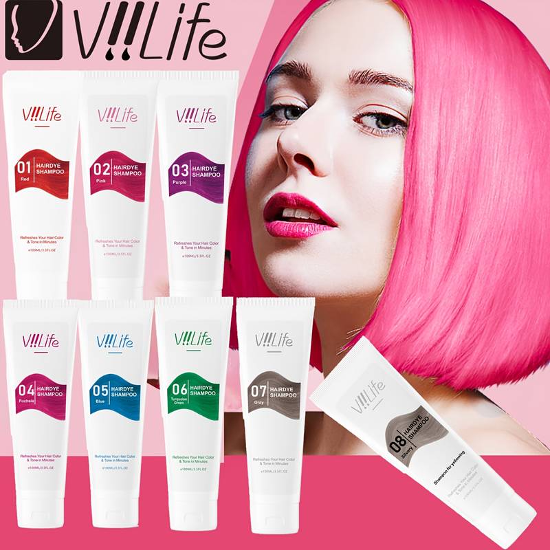 Purple Toning Shampoo - Tintura per capelli unisex Styling permanente