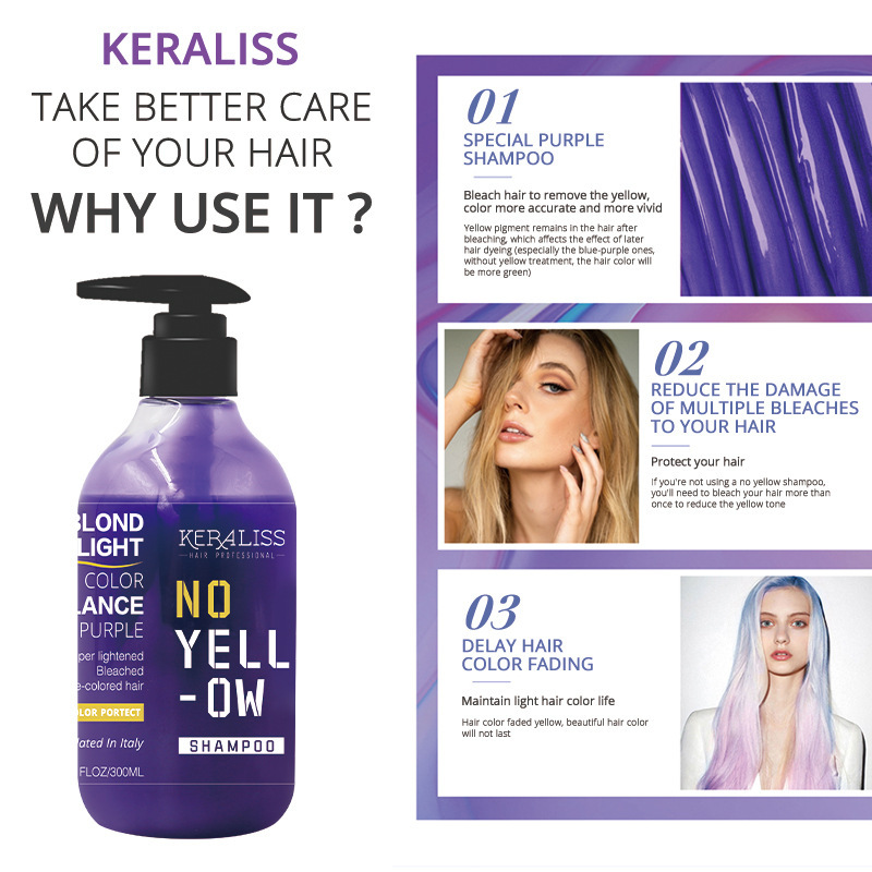 Shampoo color block Maschera S - Purple Toning Shampoo recensione e prezzo