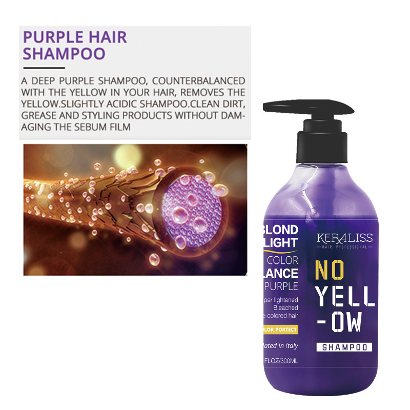 Shampoo color block Maschera S - Purple Toning Shampoo recensione e prezzo