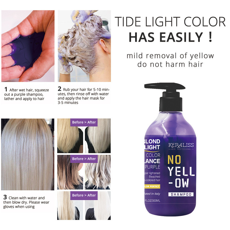 Shampoo color block Maschera S - Purple Toning Shampoo recensione e prezzo